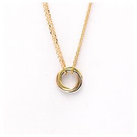 Collar Péndulo Sweet Trinity de Cartier Dorado
