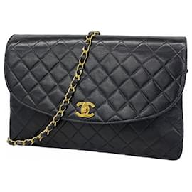 Chanel-Chanel Matelasse Shoulder Bag-Black