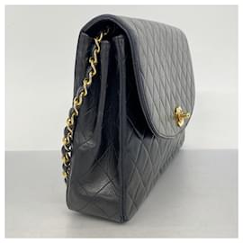 Chanel-Chanel Matelasse Shoulder Bag-Black
