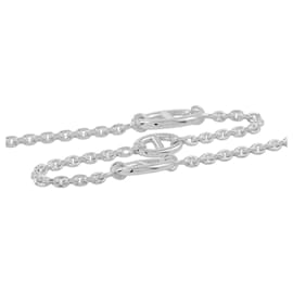 Hermès-Hermes Chaine d'Ancre Farandole Necklace-Silvery