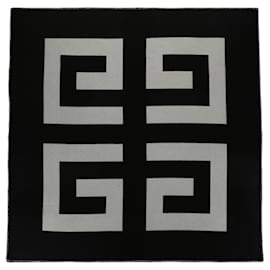 Givenchy-Givenchy 4G Logo Blanket-Black