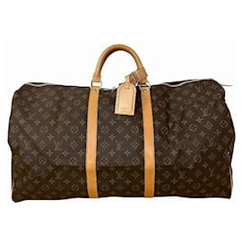 Louis Vuitton-Louis Vuitton Keepall Monogram Boston Bag-Brown