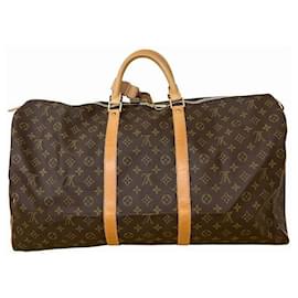 Louis Vuitton-Louis Vuitton Keepall Monogram Boston Bag-Brown