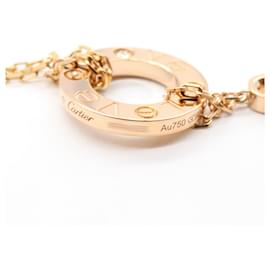 Cartier-Cartier Love Circle Necklace K18PG Diamond-White