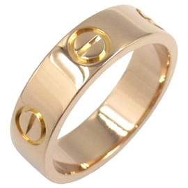 Cartier-Cartier Love Ring K18 Pink Gold Jewelry-Golden,Metallic