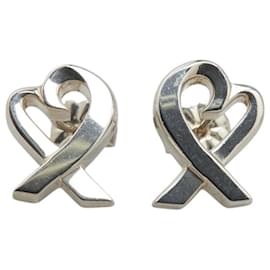Tiffany & Co-Tiffany Loving Heart SV925 Earrings-Silvery