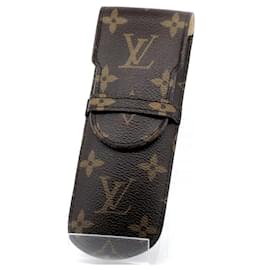 Louis Vuitton-Louis Vuitton Etui Stylo Monogram Pen Case-Brown