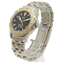 Omega-Omega Black Dial Seamaster Professional 300 Automatic Watch 2453.50-Black