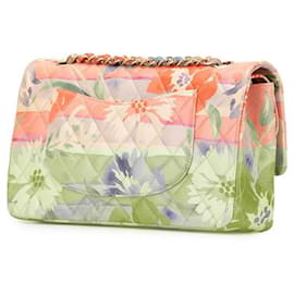 Chanel-Chanel Matelasse 25 Double Flap Lambskin Shoulder Bag-Pink,Other