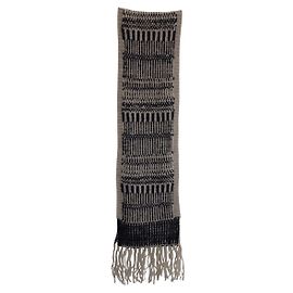 Bufanda de seda y lana Tom Ford 501575 Castaño Negro