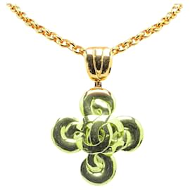 Chanel-Chanel Coco Mark Necklace-Golden