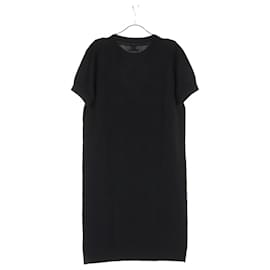 Hermès-Hermes Silk Cotton H Lift Dress-Black
