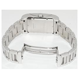 Bulgari-Bvlgari White Dial Rettangolo Watch RT45S-White