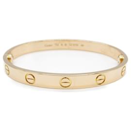 Cartier-Cartier Love Bracelet Au750 Pink Gold Bracelet Size 16-Golden