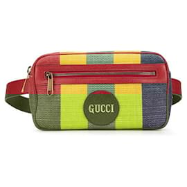 Gucci-Gucci Baiadera Canvas Leather Waist Bag-Multiple colors