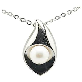Tasaki-Tasaki Pearl Necklace-Silvery