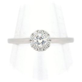 Autre Marque GSTV PT950 Diamantring Silber
