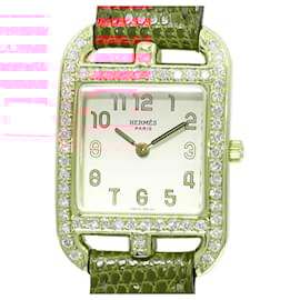 Hermès-Hermes K18YG Cape Cod Quartz Watch-Golden