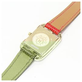 Hermès-Hermes K18YG Cape Cod Quartz Watch-Golden