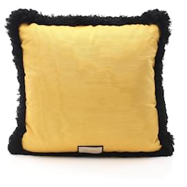 Gucci-Gucci GUCCI100 CENTENNIAL GG Flower Jacquard Cushion-Beige