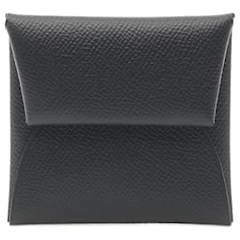 Hermès-Hermes Bastia Vau Epsom Coin Case-Black