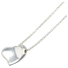 Tiffany & Co-Tiffany Full Heart Necklace SV925-Silvery