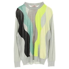 Hermès-Hermes Knit Silk Cashmere Knitwear-Multiple colors,Green