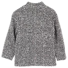 Chanel-Chanel Coco Mark Cotton Outerwear-Black,White,Multiple colors