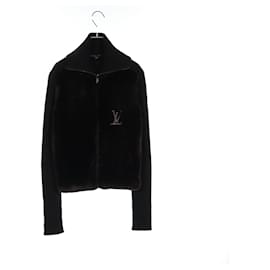 Louis Vuitton-Louis Vuitton RW082W WNKC20KSK Wool Rabbit Fur Outerwear-Brown,Black