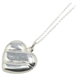 Tiffany & Co-Tiffany & Co. Heart Motif SV925 Pendant Necklace-Silvery