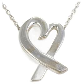 Tiffany & Co-Tiffany Loving Heart 925 Necklace-Silvery