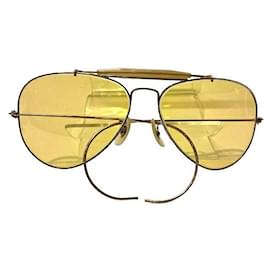 Ray-Ban-Ray-Ban Sunglasses-Golden,Orange