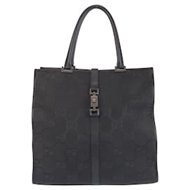 Gucci-Gucci GG Canvas Jackie 2way bag 002 1064-Black