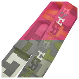 Hermès-Hermes Silk Twilly Capitals Scarf-Other,Purple