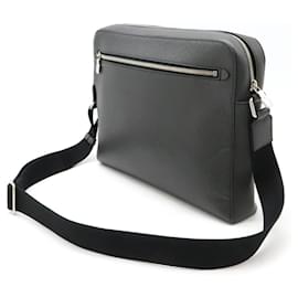 Louis Vuitton-Louis Vuitton Taiga Anton Messenger Bag M33429-Black