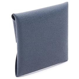 Hermès-Hermes Bastia Vau Epsom Coin Case-Blue