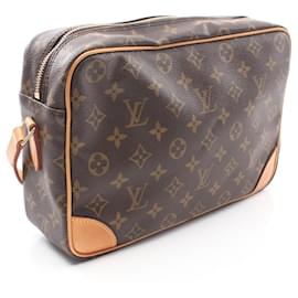 Louis Vuitton-Louis Vuitton Trocadero 30 Monogram Shoulder Bag-Brown