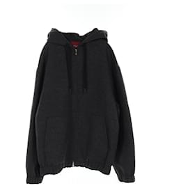 Gucci-Gucci 795689 Wool Outerwear-Brown,Grey