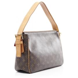 Louis Vuitton-Louis Vuitton VIVA-CITE GM Monogram Shoulder Bag-Brown