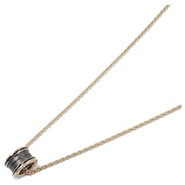 Bulgari-Bvlgari B-zero1 Au750 Ceramic Necklace-Black