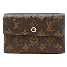 Louis Vuitton-Louis Vuitton Portefeuille Alexandra Monogram wallet-Brown,Bronze