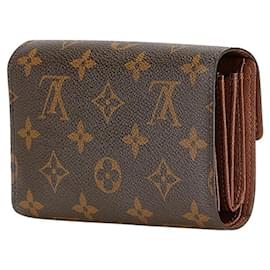 Louis Vuitton-Louis Vuitton Portefeuille Alexandra Monogram wallet-Brown,Bronze