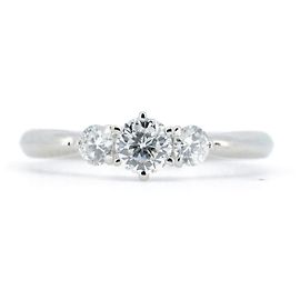 Autre Marque D&D144 PT900 Diamantring Silber