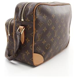 Louis Vuitton-Louis Vuitton Nile Monogram Coated Canvas Shoulder Bag-Brown