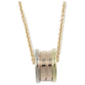 Bulgari-Bvlgari B-zero1 Perfect Mistake Au750 Necklace-Golden