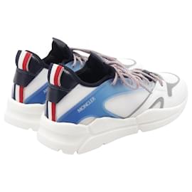 Moncler-Moncler ANAKIN Leather Fabric Sneakers-White,Multiple colors