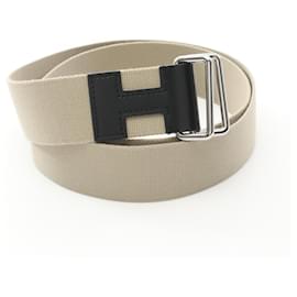 Hermès-Hermes Nomade Vache Hunter Leather Belt-Beige