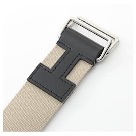 Hermès-Hermes Nomade Vache Hunter Leather Belt-Beige