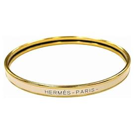 Hermès-Hermes Uni Bracelet-Golden