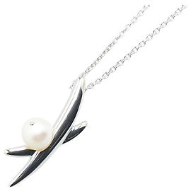 Collar de metal TASAKI Plata